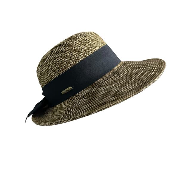 Karen Keith Sun Hat Size Medium San Diego Zoo Wildlife Alliance Braided Toyo - Picture 1 of 13